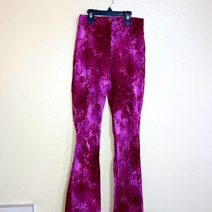 2 toned pink bell bottoms